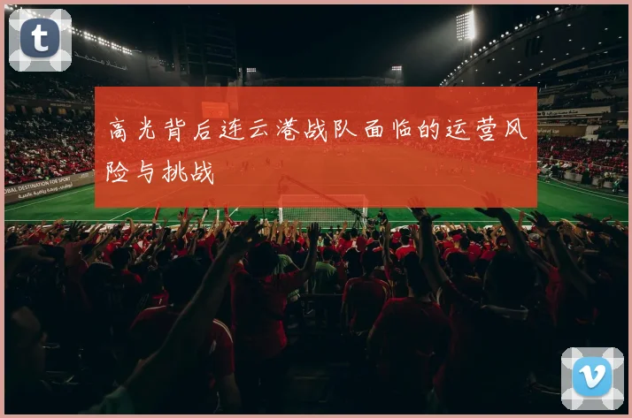 高光背后连云港战队面临的运营风险与挑战